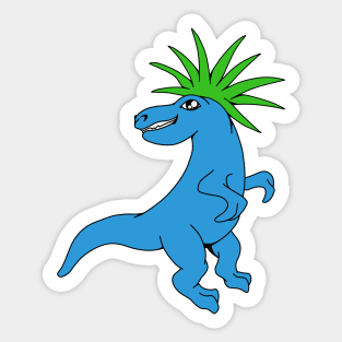 Dino Punk Tyrannosaurus Rex Sticker